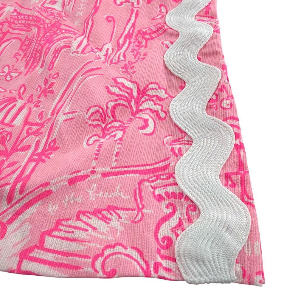 Lily Pulitzer Women's Conch Shell Pink Pennys Playground Palmita Tunic Size S - Picture 6 of 12